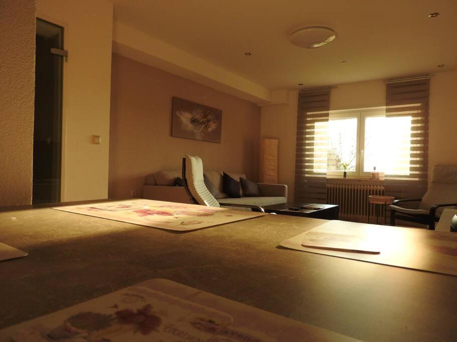 Schoene Gemuetliche Ferienwohnung Mit Fernblick. Nalbach Bagian luar foto